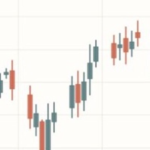 Thumbnail of a streaming candlestick market chart with volume and technical indicators.